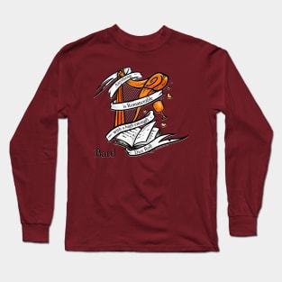 Bard's Scroll Long Sleeve T-Shirt